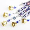 Hamsa Hand Fatima Hand Wind Chimes Good Lucky Hamsa Hanging Pendant  Outdoor Garden