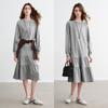 Chuyu Women's Cotton Loose Sweatshirt Dress