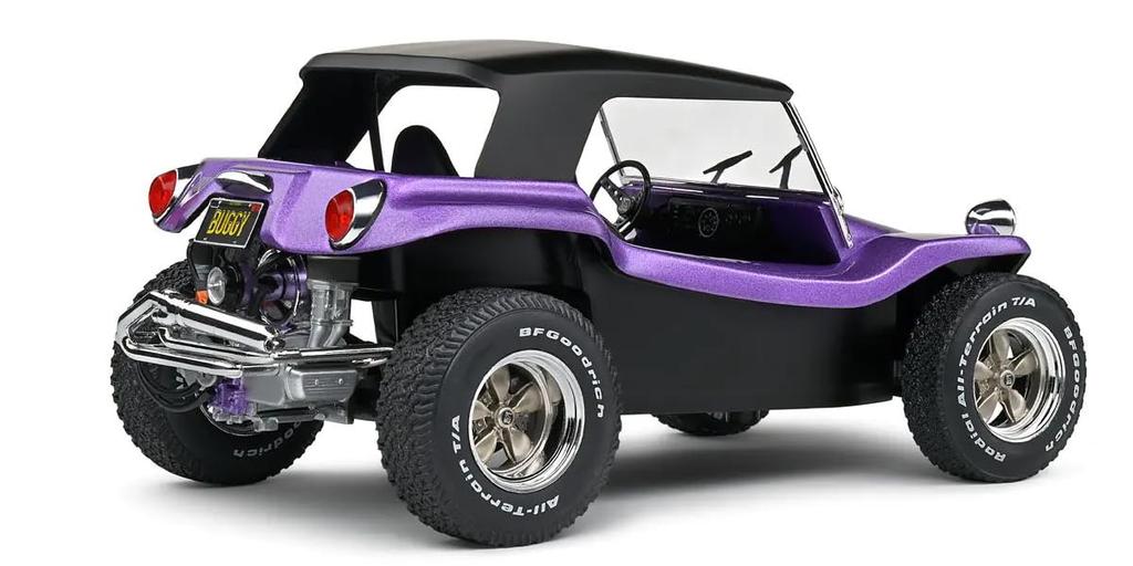 Kyosho Solido Meyers Manx Buggy with Soft Roof Finished Product S1802706 1/18 (Purple)
