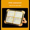 5-Colors Adjustable Emergency Solar Light Ip68 Waterproof Solar Led Flood Light With Panel