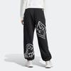 Adidas Originals X André Saraiva Collaboration Joggers Logo Print Fitted Elastic Cuff Sports Pants Women Joggers Black HY4265