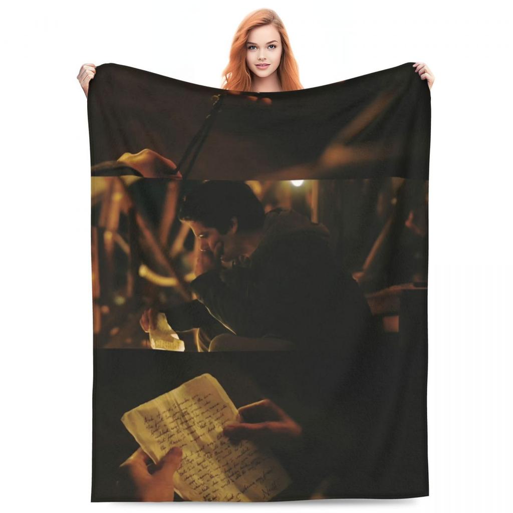 The Maze Runner Soft Warm Blankets Newt X Thomas Travel Office Plush Throw Blanket Novelty Outdoor Flannel Bedspread
