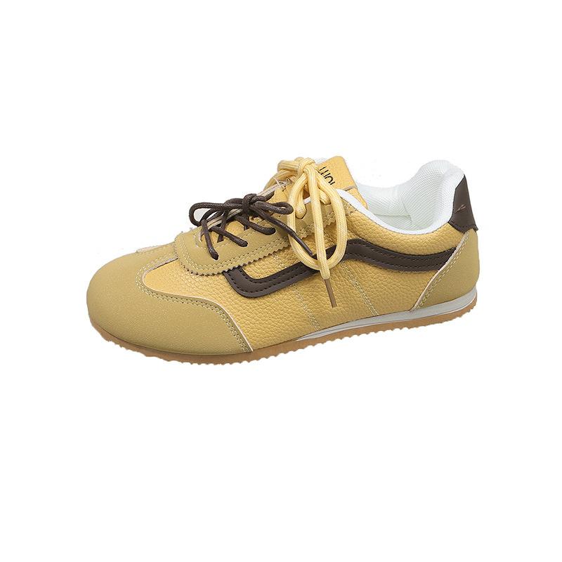 2025 new retro Dexun shoes versatile soft sole comfortable casual sports shoes board shoes Forrest Gump shoes little white shoes women's shoes
