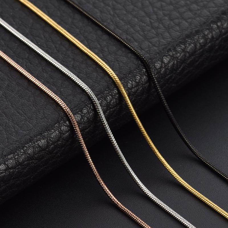 Damenmode Metall Brillenkette Lanyard mit Schlangenkettendesign für Sonnenbrillen