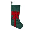 Retro Christmas Gift Bag Lagre Size Xmas Tree Hanging Socks Bow Christmas Stocking  Mall
