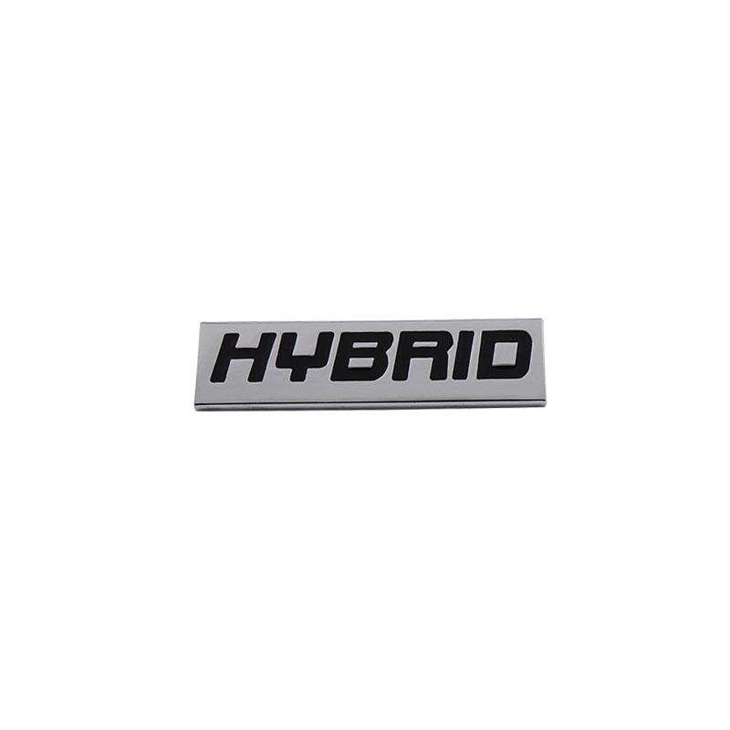 Premium HYBRID for Universal Car Engine Hood Fender Trunk Tail Rear Bonnet Nameplate Decal Emblem Badge Sticker