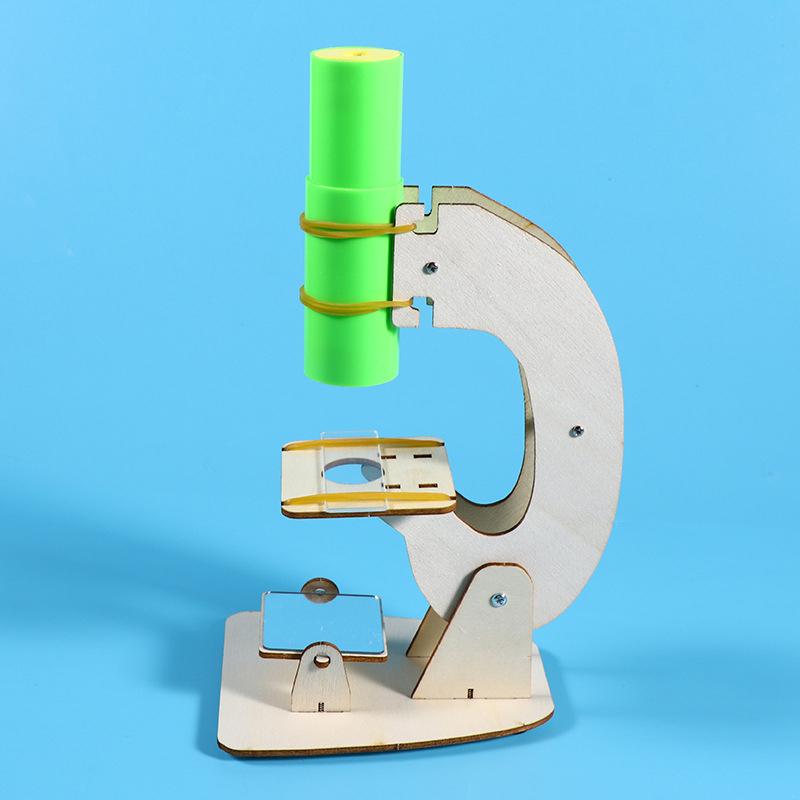 1 Set Diy Science Experiment Kit & Education Model Diy Microscope Toy Physics Science Toys For Children Gift