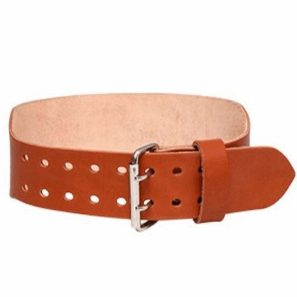 Brown Weightlifting Belt Adjustable Brown Leather Weightlifting Belt Lifting Belt Weight Training