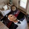 Dynamic Soccer Artwork Carpet Design for Study room Outdoor Game Room Kitchen Anti-slip Rug Anime Office Decor Best for Christmas