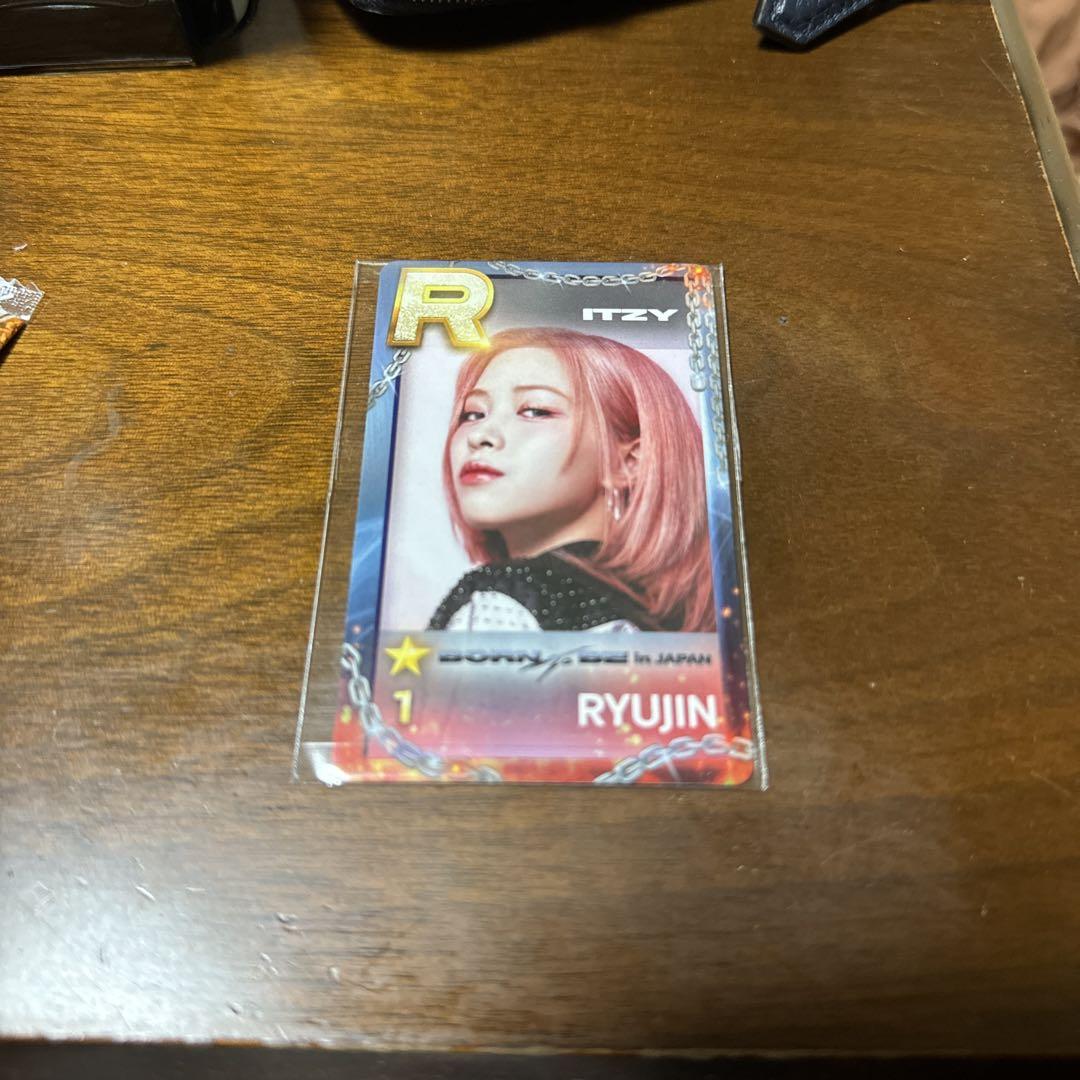 

[USED] Ryujin ITZY Ryujin SSJYP Real Trading Card National Yoyogi Waltz