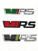 REOY4 VRS Logo Car Front Grille Emblem Metal Badge Decoration for Skoda Octavia Rs Fabia Rapid Superb Kodiaq Yeti Citigo Vision Kodiak