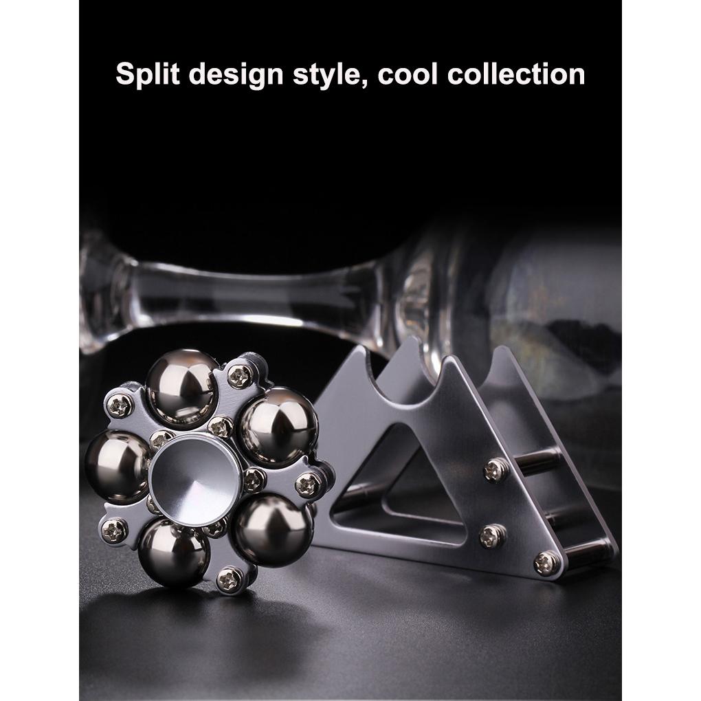 Jucărie din metal Fidget Spinners Tangle pentru adulți, ameliorarea anxietății ADHD Autism Copii Băieți Cadou Flying Cool Mini Rulmenți Din oțel inoxidabil Roller Gear Spin