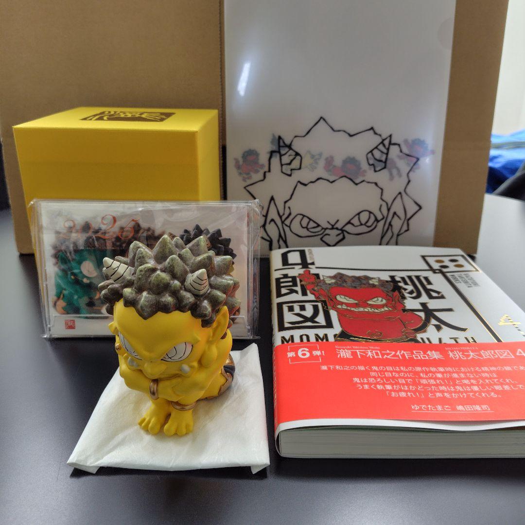 

[USED] Kazuyuki Takishita Yellow Demon Momotaro Series Contemporary Art Figure