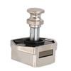 Încuietoare cu buton pentru dulapuri RV, aliaj de zinc, mini zăvor cu buton pentru cutii de mobilier și alte articole