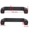 2 pcs 150mm / 120mm Hole Centers Plastic Pull Handle / Grab Handle Machine Tool Handle  Heavy Duty