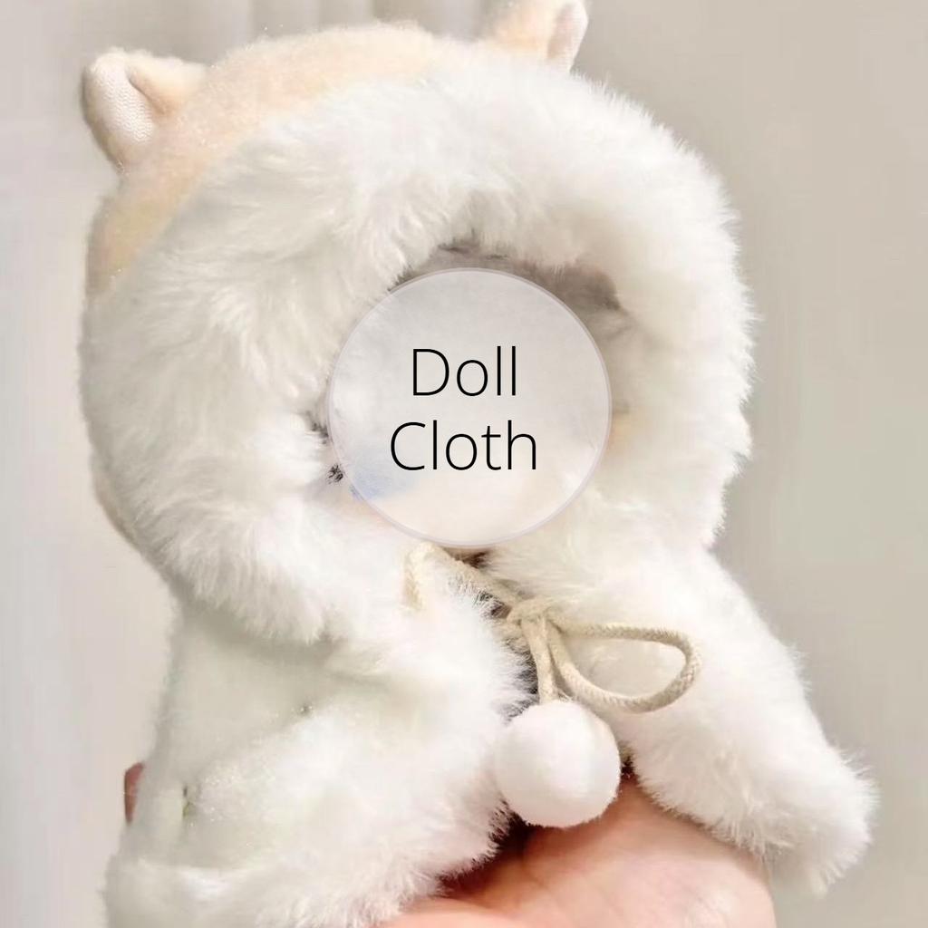 Amor e Deepspace Roupas de Boneca de 10CM Decoração Sylus Rafayel Zayne Xavier Macacão de Animal Fofo Acessórios de Fantasia de Boneca de Algodão