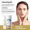 Centella Asiatica Cleansing Oil 100ml Refreshing Eye, Lip & Face 3-in-1 Makeup Remover Mild and Non-Irritating