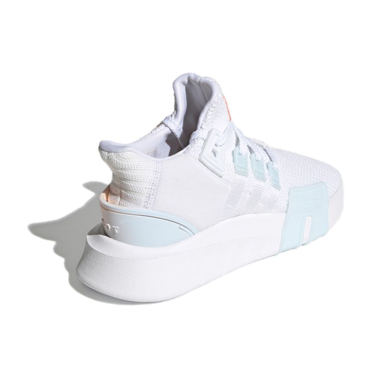 Adidas Originals Eqt Bask Adv Low Top Sportliche Freizeitschuhe Damen Sneaker Weiß Blau FZ0215