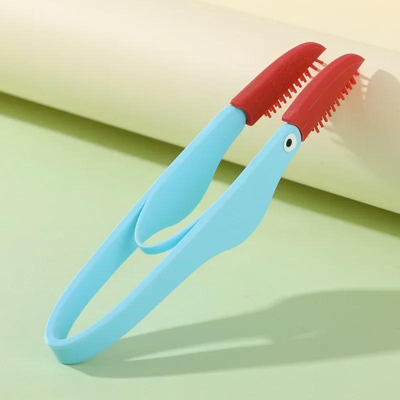 1PC Soft Silicon Cat Dog Pet Tear Brush Eye Cleaning Comb Eye Poop Clip Soft Brush Pet Supplies Cat Dog Knotting Brush