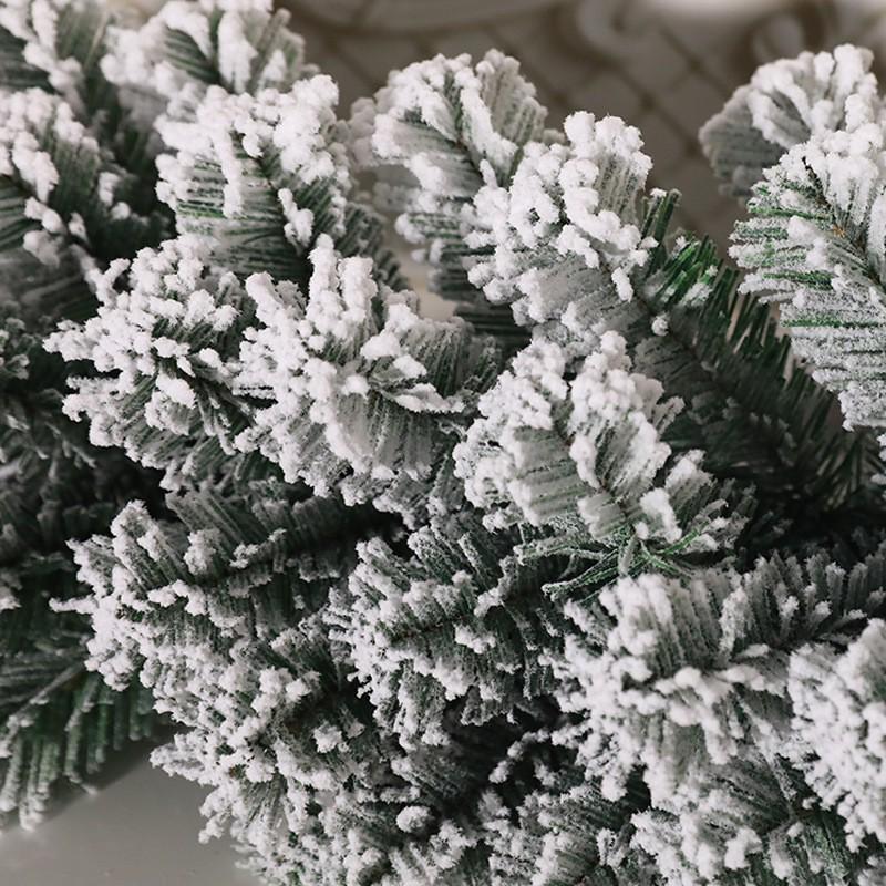 Rice Light Green Christmas Garland for Tree or Window Decoration