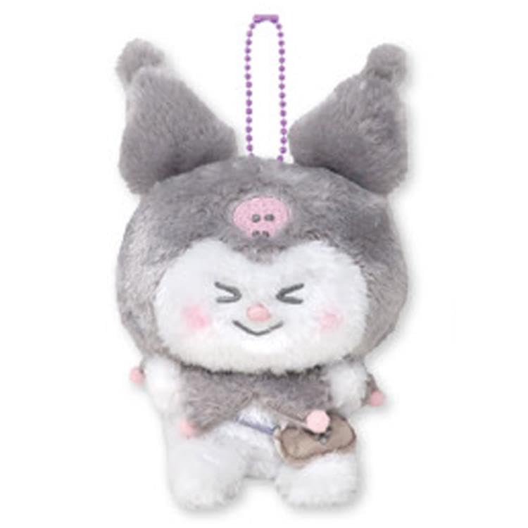 Naito Design Institute Howakoro Club x Sanrio Characters Plush Mascot Kuromi