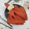 10PCS 30X45CM 100% Cotton Cloth Napkins  Napkin Reusable Weddings Party Baby Shower Christmas Table Decor Retro Napkins Reusable