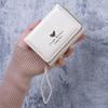 Women's Heart-Shaped Mini Coin Purse & Card Holder - Cute Three-Fold Zipper Wallet with Large Capacity