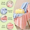1 Pcs Large coral fleece bath towel, 90*180cm/70*140cm towel, light, soft and comfortable, absorbent and quick drying