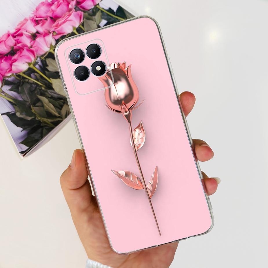 For Realme 8i Case Realme 8 Pro Cute Cartoon Cover Clear Silicone Soft Phone Case For Realme8 Pro Realme 8 5G 8i Back Cover Bags