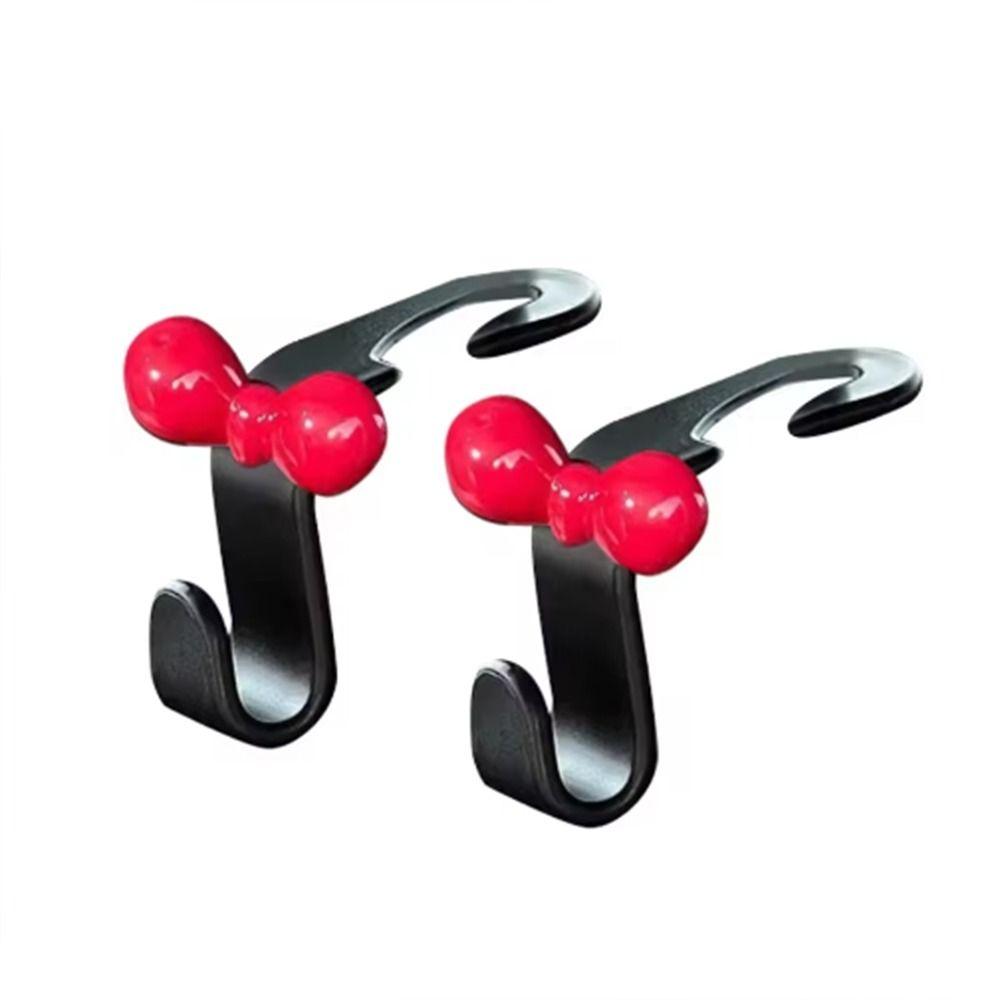 4Pcs Dopamine Sundries Back Storage Hook Multi-functional Seat Back Hanger  Storage Hanger