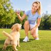 Durable Pet Chew Ball Interactive Training Toy for Dogs Spot Pattern Round Shape Non-Toxic Material Safe for Puppy Teeth Cleaning