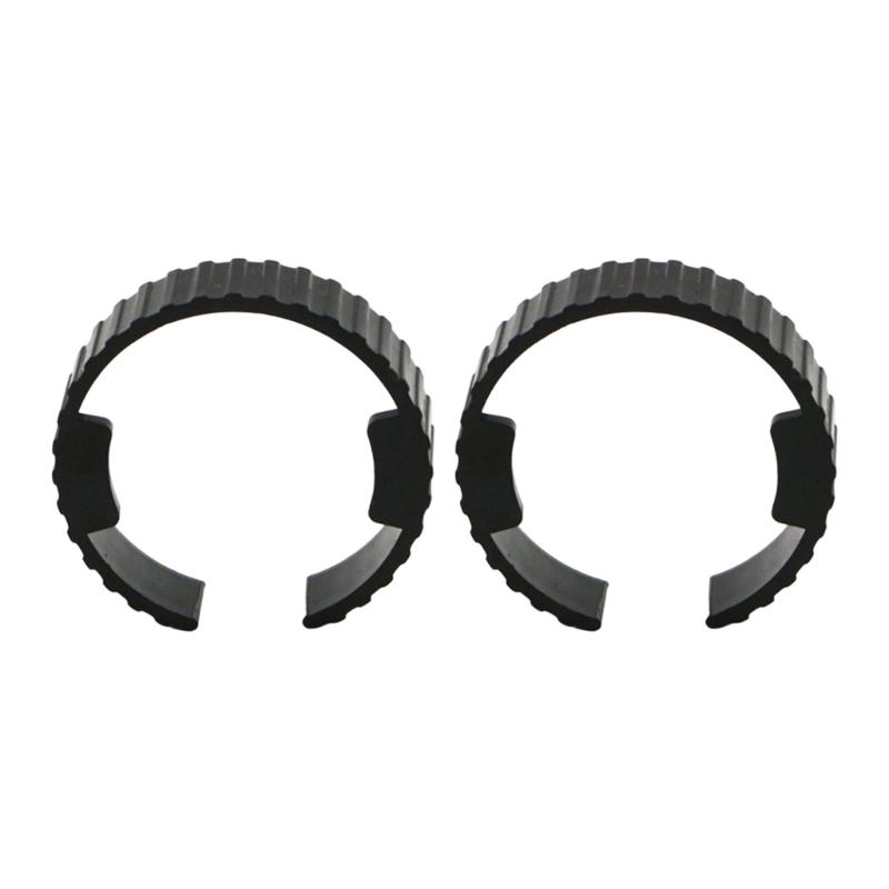 2Pcs Pet Grooming Dryer Connector Pipe Joint Clamp Dryer Hose Spare Rings Quick Connect Tube Clips for Pet Hair Dryer