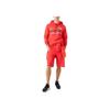 Emporio Armani FW23 EA7 Series Letter Print Mid-Rise Straight Casual Shorts Men shorts Orange 3RPS57-PJLSZ-1480