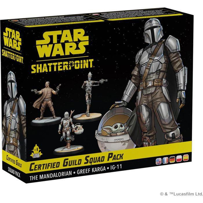 Figurine - atomic mass games - star wars - shatterpoint - certifiée par la guilde - 3 figurines