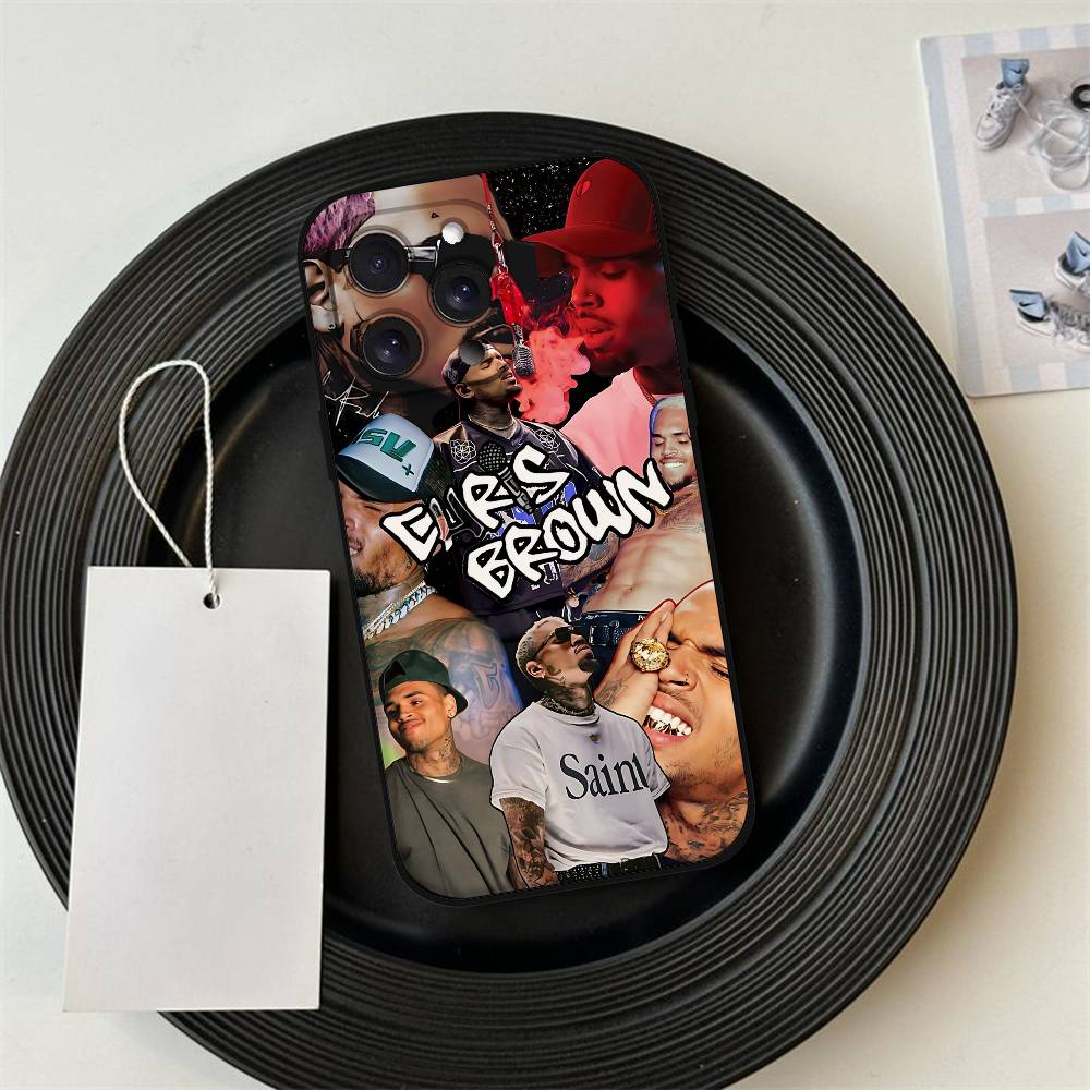 

Chris Brown Rapper B-Breezy Phone Case For IPhone 17 Pro 15 13 14 16 11 12 Pro Max 7 8 Plus XR XS X SE Matte Soft Silicone Cover iPhoneXR
