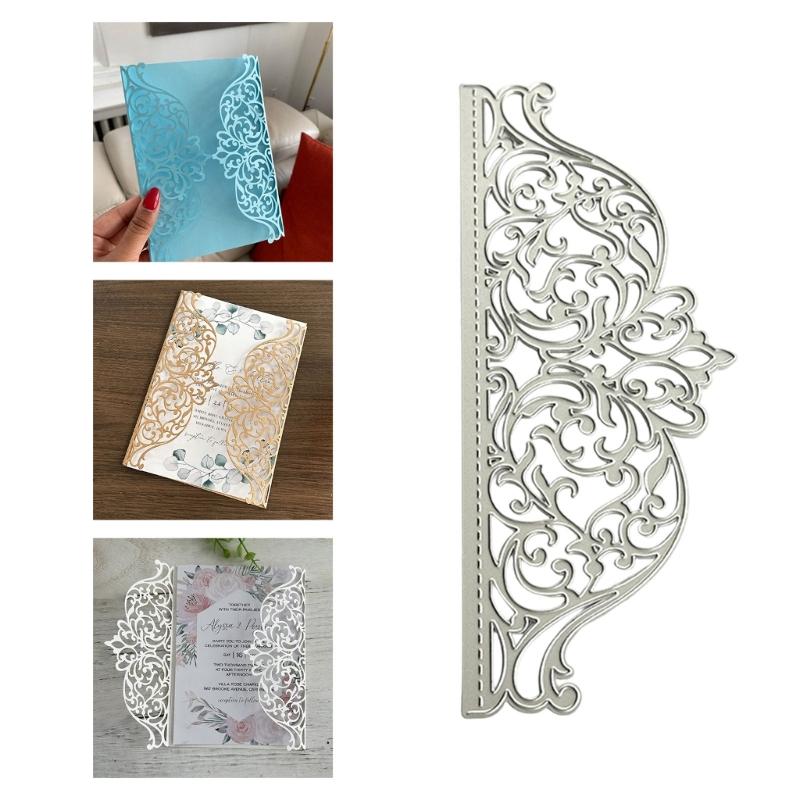Floral Cutting Dies Carbon Steel Die Cut Templates Floral Metal Embossing Stencils for Scrapbooking Card Making Album