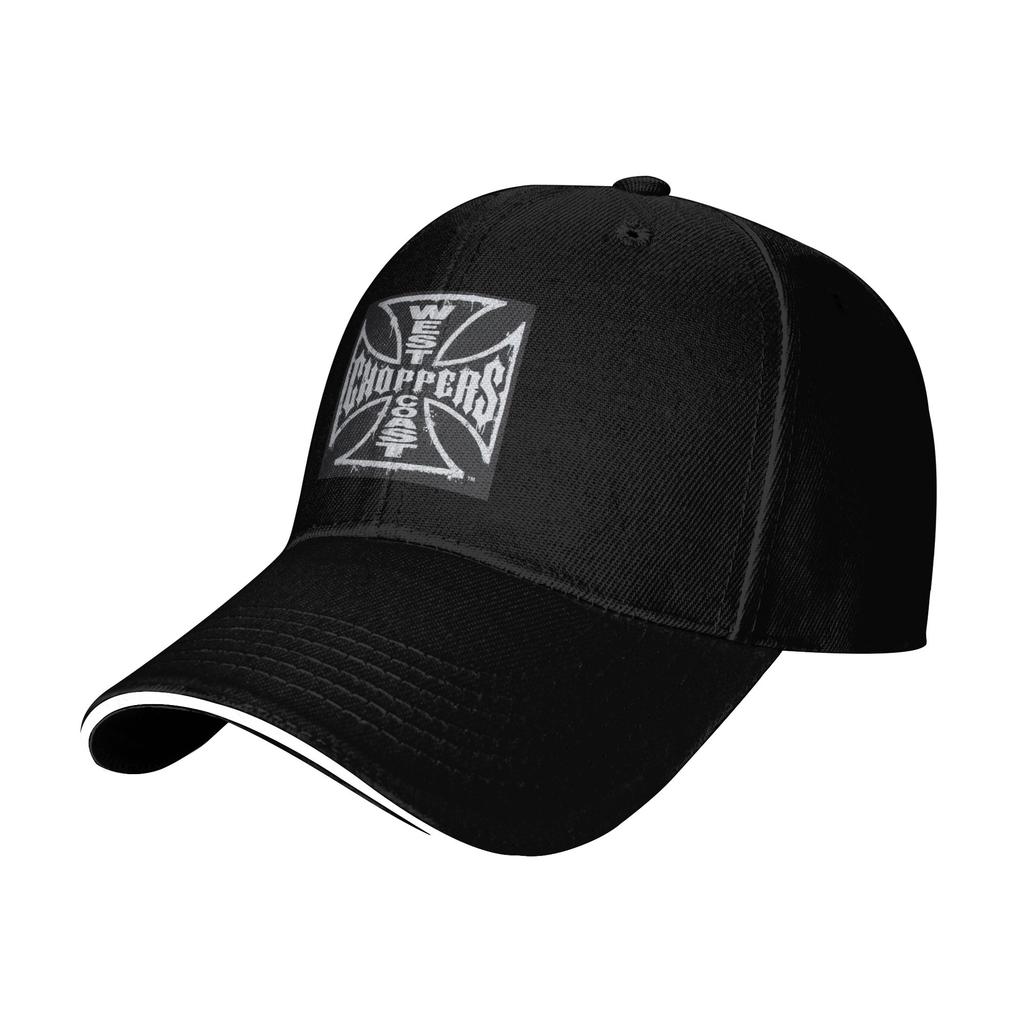 West Coast Iron Cross Choppers Cap Casual Baseball Caps Adjustable Hat Hip Hop Summer Unisex Baseball Hats Customizable