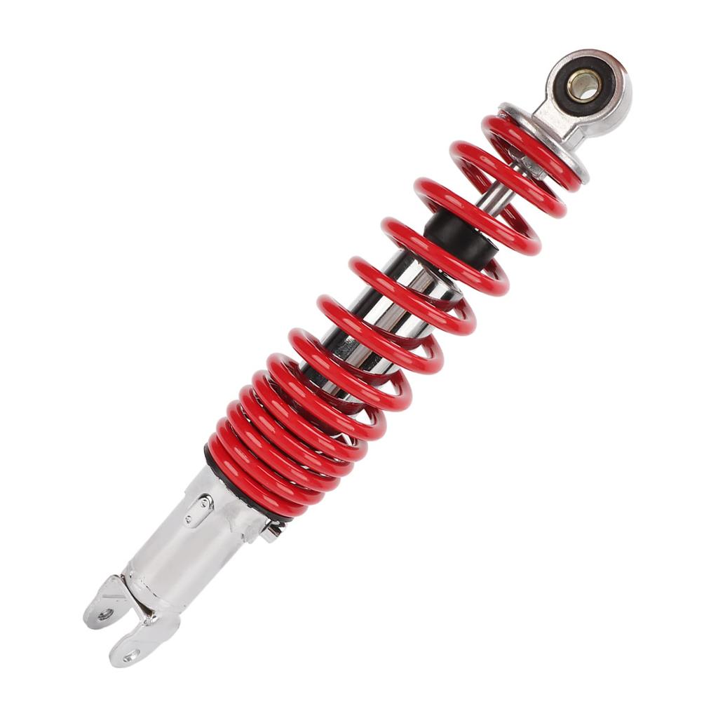 Motorcycle Rear Shock Absorber, 300mm, 3000lb, Steel Alloy, Waterproof, Replacement for JOG 100 (Red)