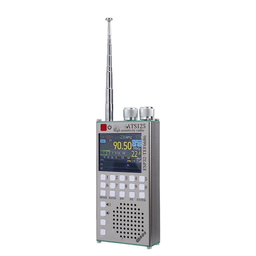 FM Radio High Sensitivity Bluetooth Radio with Automotive Chip 2.4 Inch LCD Touchscreen Extended Antennae Numeric