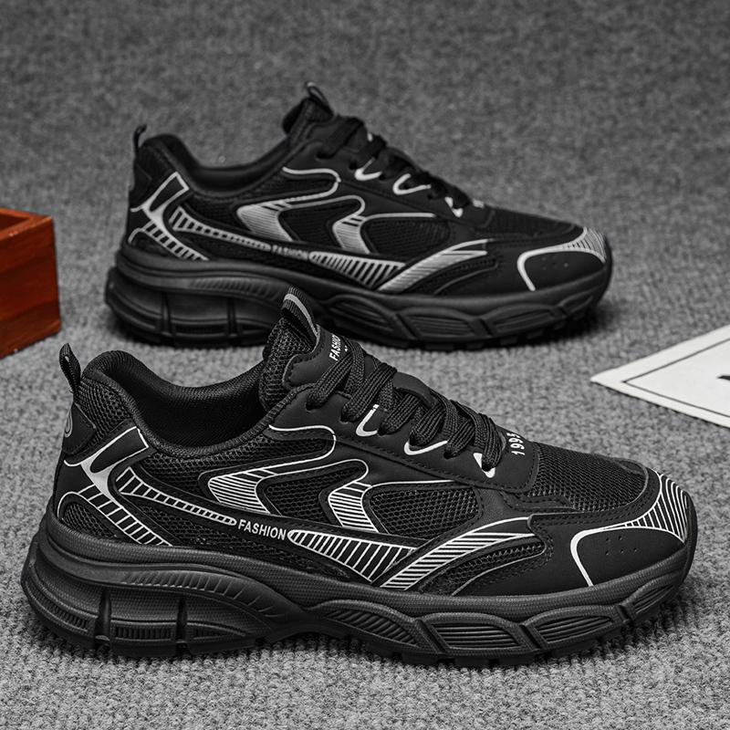 Men 's Casual Four Seasons Fashion Students Comfortable Sneakers Boys Trending Soft Sole Breathable Shoes