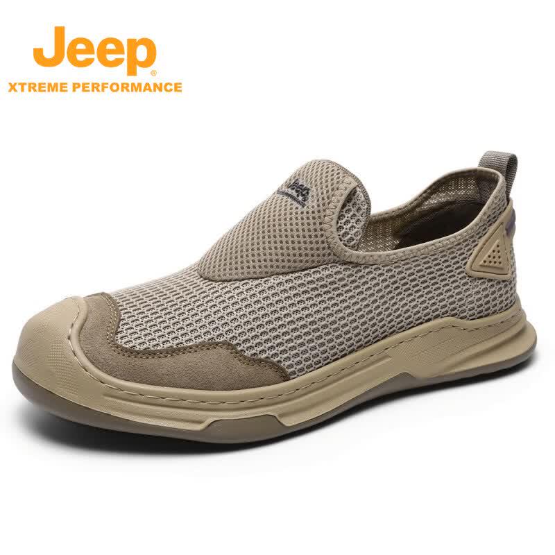 JEEP Men s Outdoor Hiking Slip-On Shoes 43
