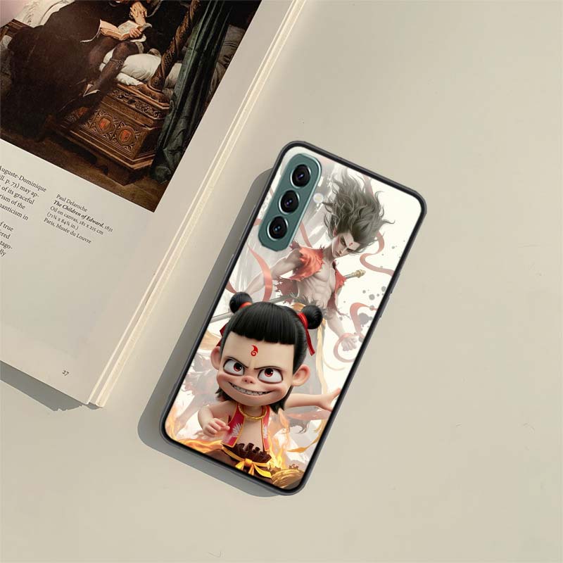 N-Nezha Anime Movie Phone Case for Samsung A54 A14 A24 A34 A17 A37 A57 A55 A35 A25 A15 A07 A05S A04S A12 A22 A32 A52S A72 Galaxy