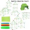 New Creative Fort Building Blocks Indoor Tent Brick Kit Children's Diy Ball Games Educational Toys For Children
