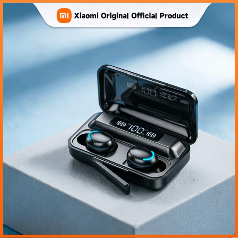 Xiaomi F9 Bluetooth Headphones 9D Stereo High Bass Sport Earphones Handfree Touch Control Tws Wireless Earbuds Waterproof Headset