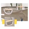 Large Capacity Waterproof Laundry Basket Cotton Linen Dirty Clothes Basket Home Organizer Bucket Foldable Sundries Storage Bag