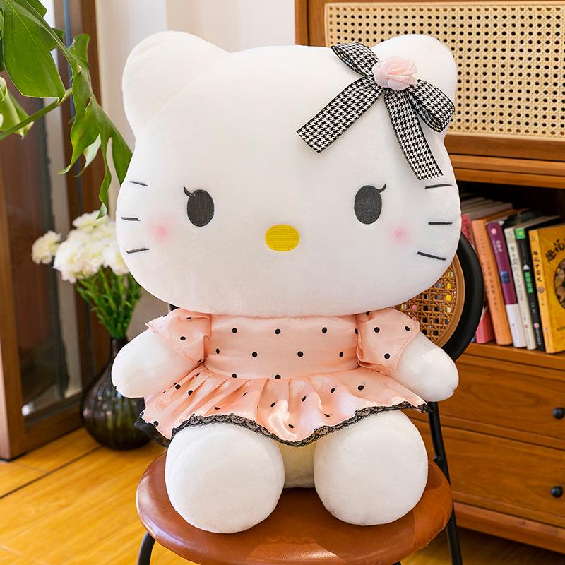 Xiangxiang Cartoon Hello Kitty Plush Skirt Doll
