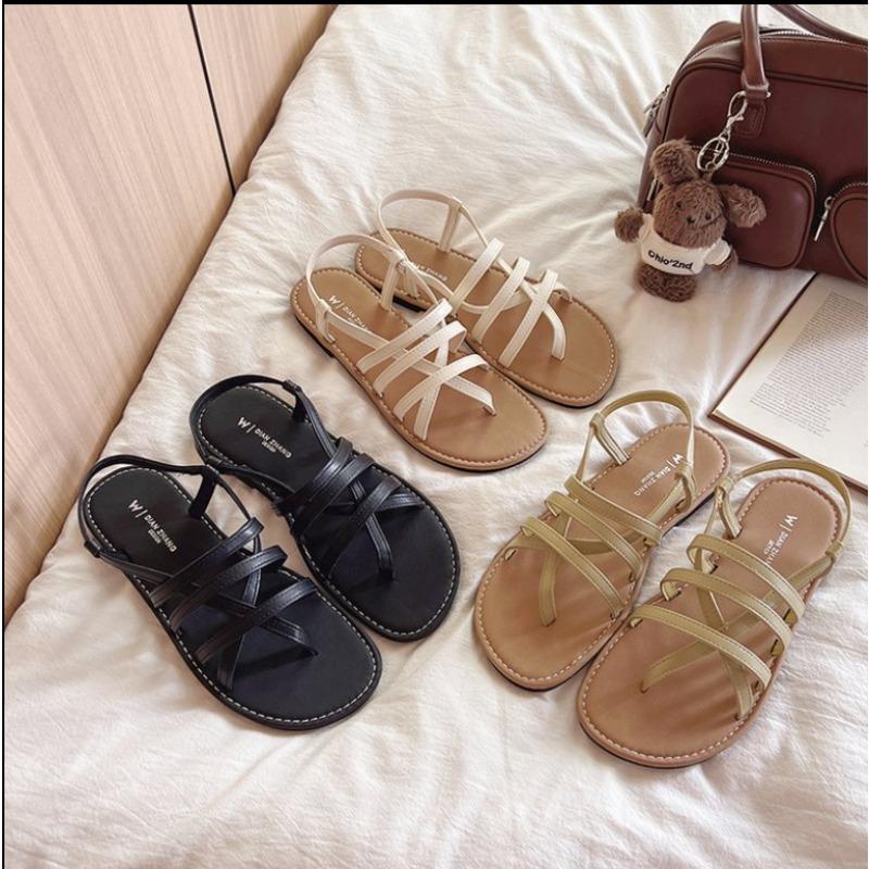 Fashion 2025 Summer Fashion Comfort Trends Women's Sandals Clip Toe Non-Slippery Rubber Sole