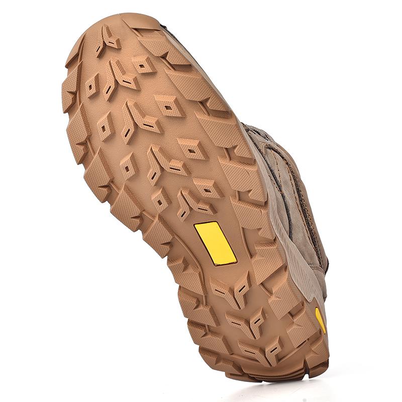 Men's Leather First Layer Cowhide Casual Shoes Business Shoes Outdoor Leisure Hiking Shoes