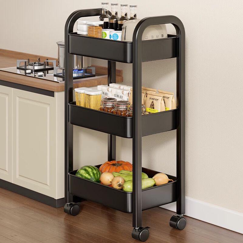Multifunktionaler Rollender Küchenaufbewahrungswagen