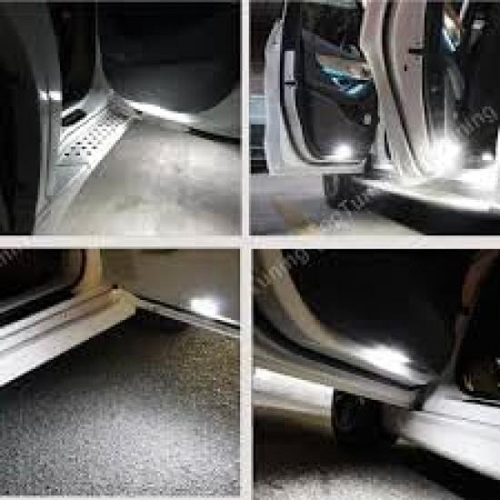 LED Interior Courtesy Door Light for 2004-2022 Land Rover LR2 LR3 LR4 Range Rover L322 Sport L320/ L494 LED Door Puddle Footwell Step Trunk Lamp